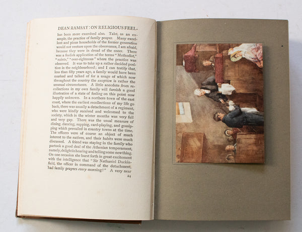 Antique Scottish History Book 'Reminiscences of Scottish Life and Character' by Dean Ramsay, 1912
