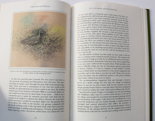 Vintage Natural History Book 'The Painted Stream A River Warden's Life' by Robin Armstrong, Signed Copy