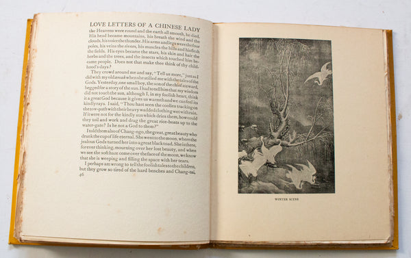 Antique Literature Book 'The Love Letters of a Chinese Lady' by Elizabeth Cooper, 1919