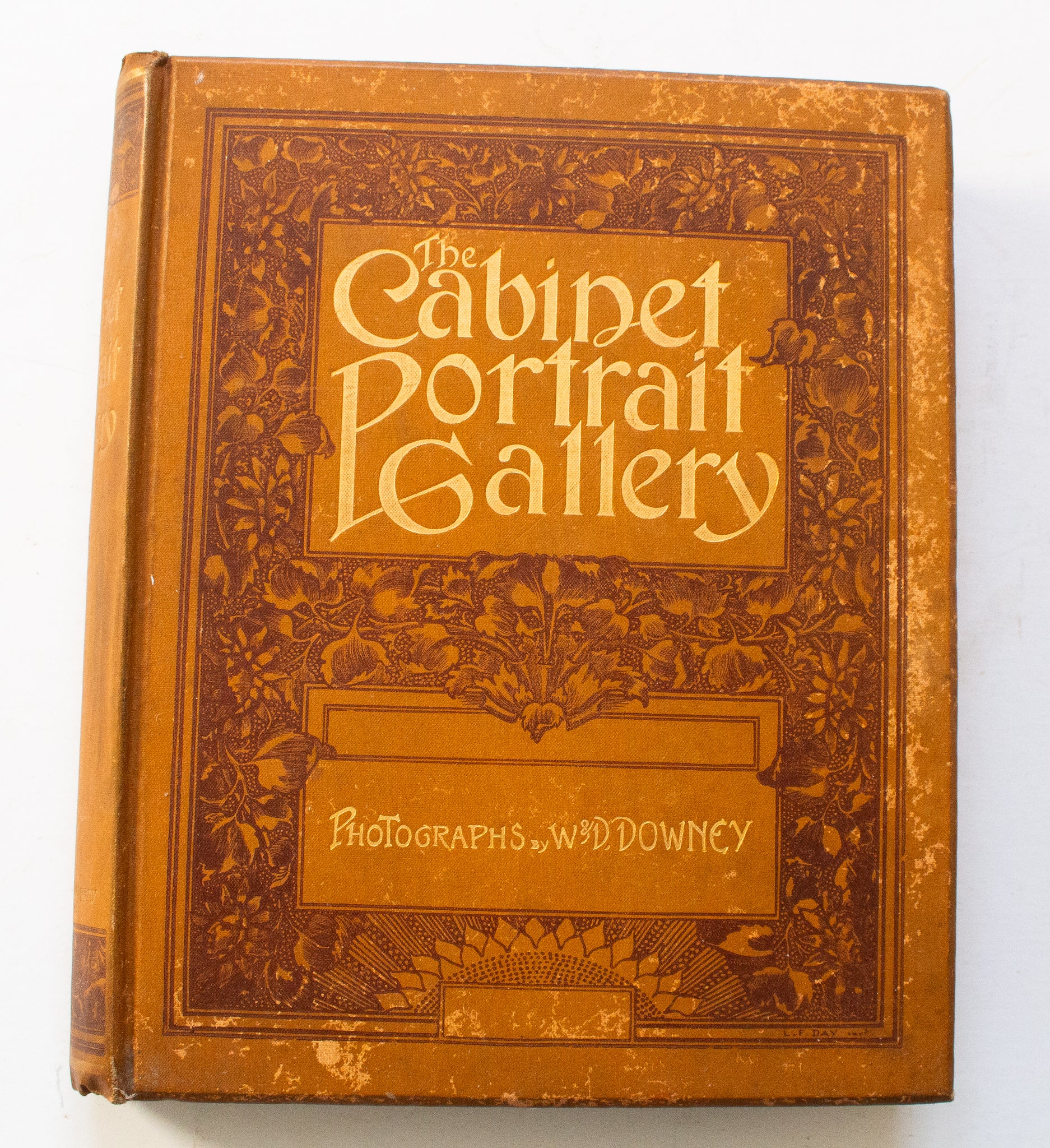 Antique Art Photography Portrait Book 'The Cabinet Portrait Gallery', 1892
