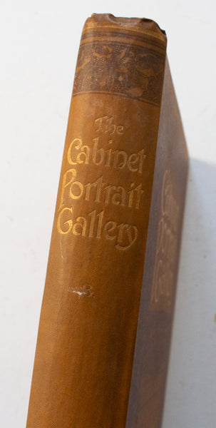 Antique Art Photography Portrait Book 'The Cabinet Portrait Gallery', 1892