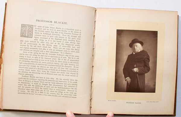 Antique Art Photography Portrait Book 'The Cabinet Portrait Gallery', 1892