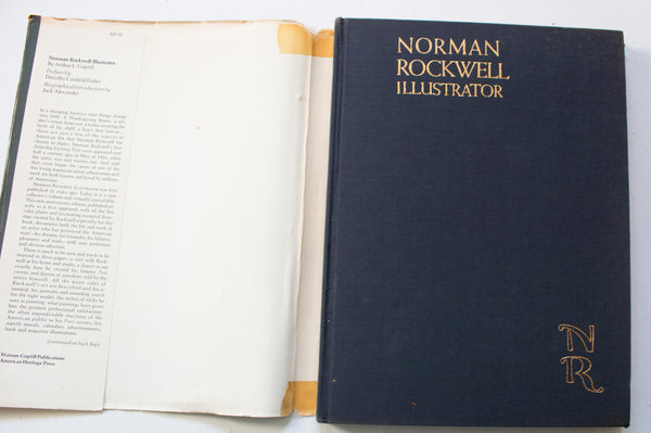 Vintage Art Book 'Norman Rockwell Illustrator' by Arthur L. Guptill