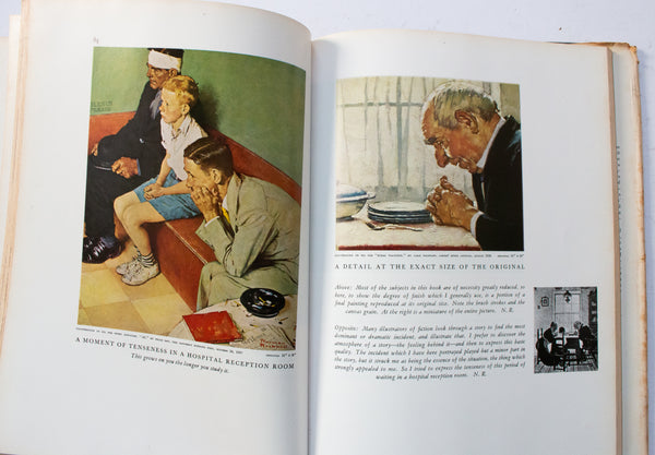 Vintage Art Book 'Norman Rockwell Illustrator' by Arthur L. Guptill