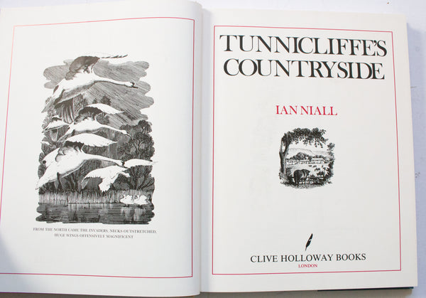 Vintage Natural History Book 'Tunnicliffe's Countryside' by Ian Niall