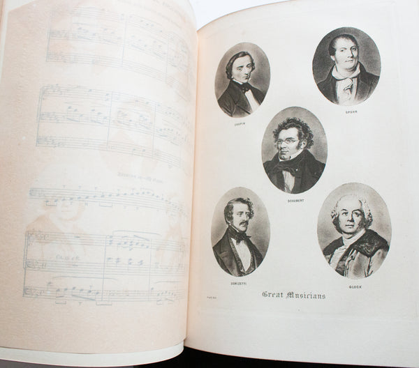 Vintage Music Books 'The Musical Educator', 1900, John Grieg Ed., Volumes 1, 2, 4 and 5