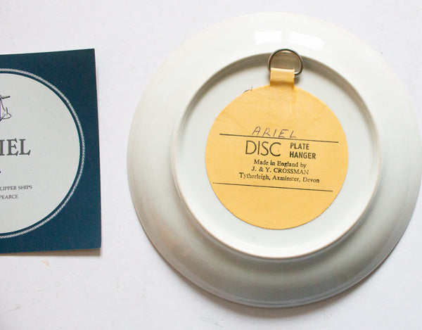 Franklin Porcelain 'The Great Clipper Ships' Picture Plate 'Ariel'