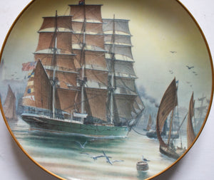 Franklin Porcelain 'The Great Clipper Ships' Picture Plate 'Patriarch'