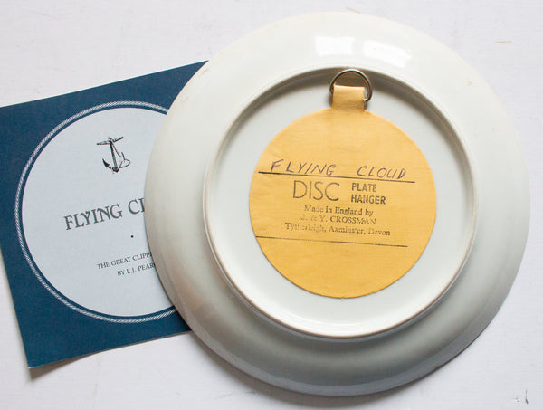 Franklin Porcelain 'The Great Clipper Ships' Picture Plate 'Flying Cloud'