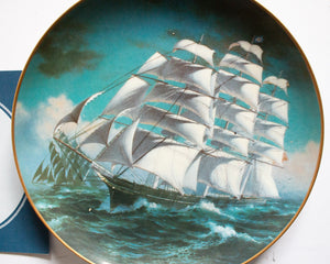 Franklin Porcelain 'The Great Clipper Ships' Picture Plate ''Cutty Sark'