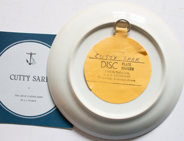 Franklin Porcelain 'The Great Clipper Ships' Picture Plate ''Cutty Sark'