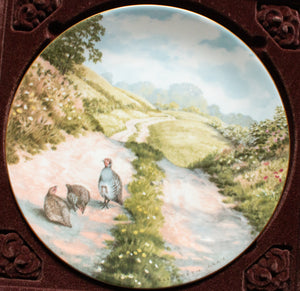 Royal Doulton 'At Peace with Nature' Picture Plate 'Along the Lane'