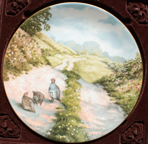 Royal Doulton 'At Peace with Nature' Picture Plate 'Along the Lane'