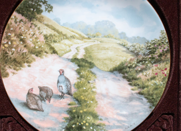 Royal Doulton 'At Peace with Nature' Picture Plate 'Along the Lane'