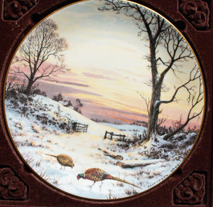 Royal Doulton 'At Peace with Nature' Picture Plate 'Evening Glow'