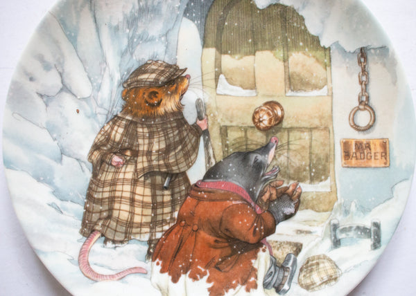 Wedgwood Bone China 'Wind in the Willows' Picture Plate 'The Wild Wood'