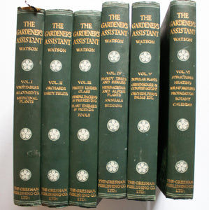 Vintage Gardening Books 'The Gardener's Assistant', 1925, William Watson Ed., Volumes 1-6 Complete