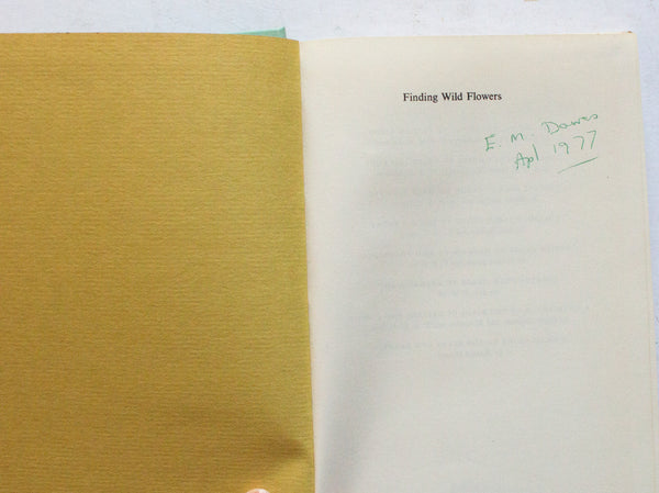 Botanical Book 'Finding Wild Flowers' by R. S. R. Fitter