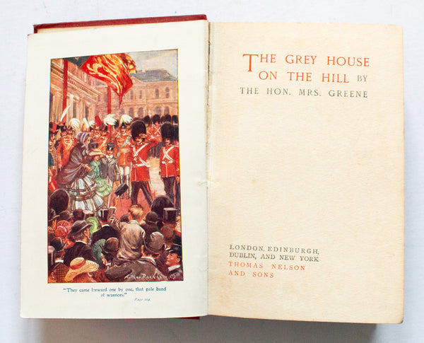 Vintage Children's Book 'The Grey House on the Hill' by The Hon. Mrs. Greene