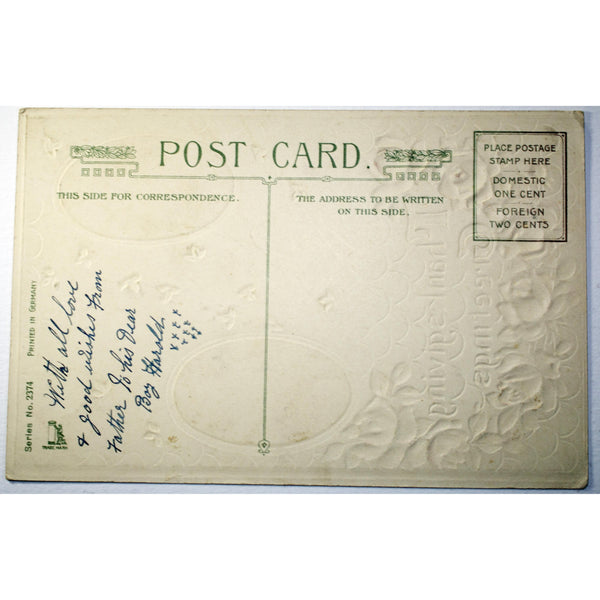 Thanksgiving postcard 'Thanksgiving Greetings'