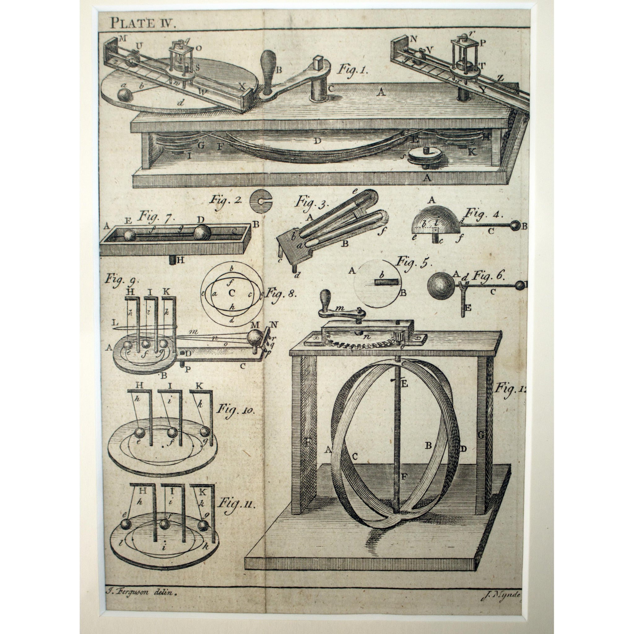 Mechanical Print 'Lectures on Selected Subjects' 1771
