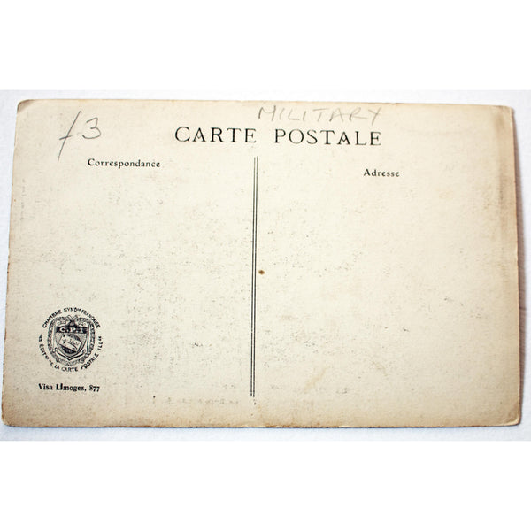 French WW1 Postcard 'La guerre dans le nord'