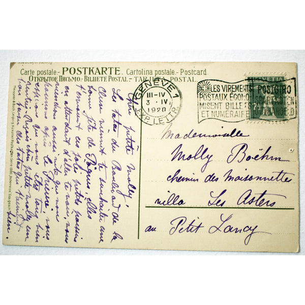 Alfred Maillick Easter Greetings Postcard