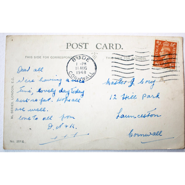 XL Series London Humourous Postcard 'You 'ave to get up now sir...'