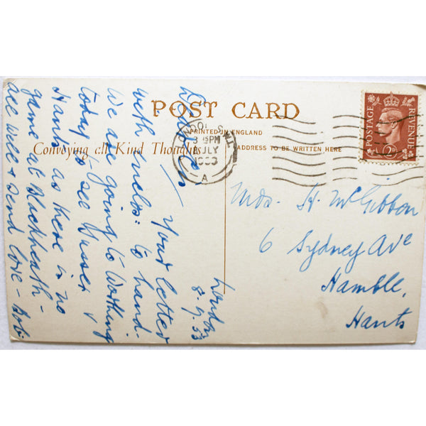 Photographic Print Postcard 'Piccadilly Circus'