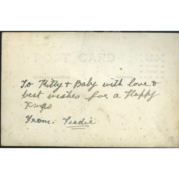 Postcard 'Christmas Thoughts and Wishes from the Far East'
