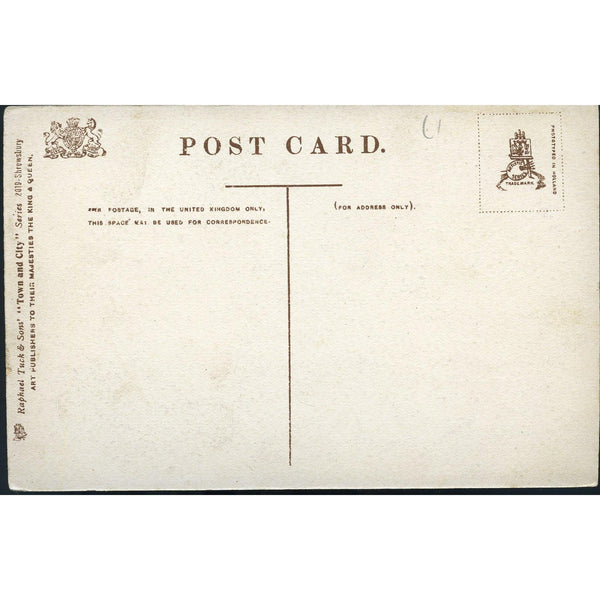 Tuck's Postcard 'Shrewsbury. The Square'