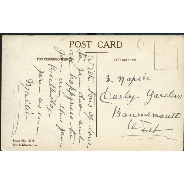 Postcard 'Birthday Wishes'