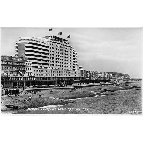 Real Photograph Postcard 'Marine Court, St. Leonards-on-Sea'