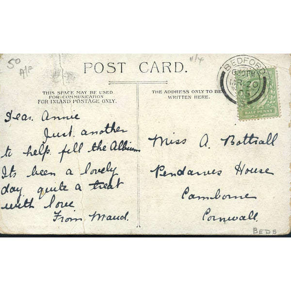 Knight Printer Olney Postcard 'Barton Almshouses, Turvey'
