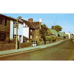 District View Publishing Company Colour Postcard 'Cottages, the Rake, Bromborough'