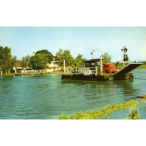 Cotman Color Series Postcard 'Reedham Ferry, Norfolk Broads'