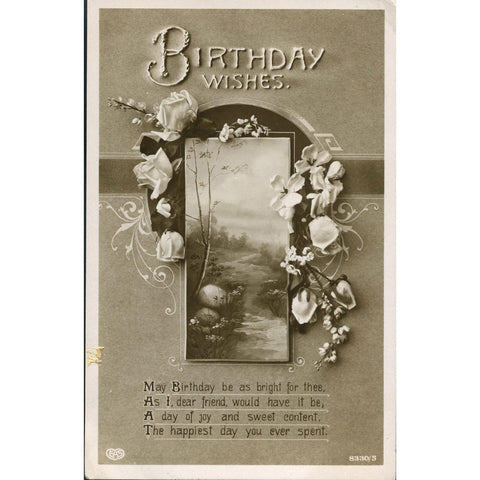 EAS Postcard 'Birthday Wishes'
