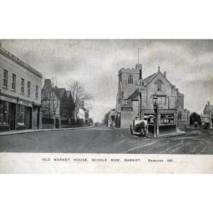 Promotional Postcard 'Old Market House, Middle Row, Barnet'