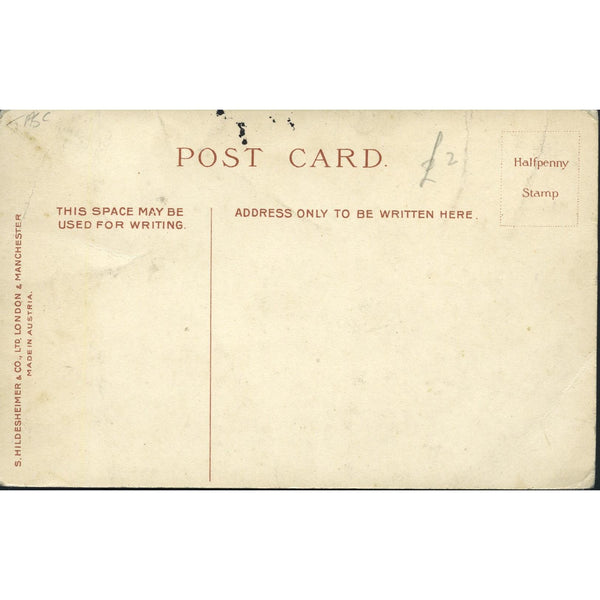 Hildesheimer & Co. postcard 'Fleet St.'