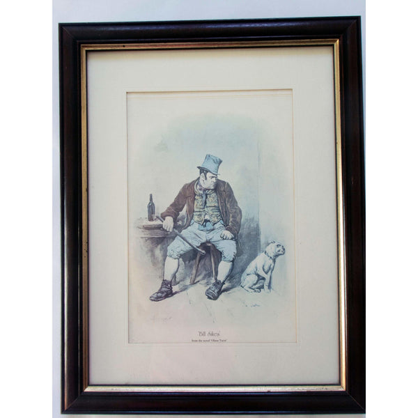 Charles Dickens Print 'Bill Sikes' from 'Oliver Twist'