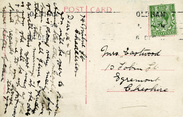 Carlton Publishing Co. Real Photograph Postcard Little Girl