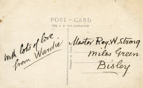 Vintage Real Photograph Postcard Little Boy in Sailor Suit