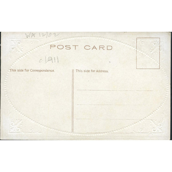 Embossed Postcard 'Way Down South to Dixie'